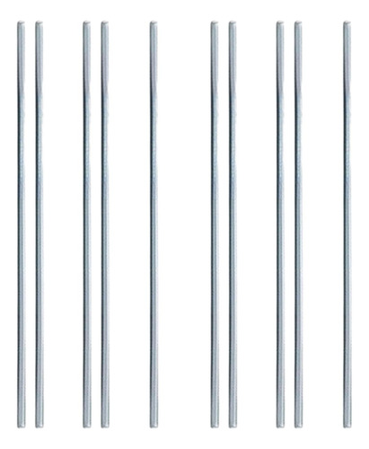 10 Piezas Varilla De Soldadura Alambre De Soldadura 2,4 Mm