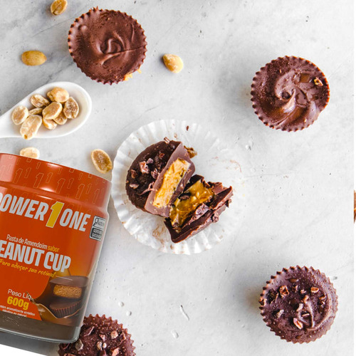 Pasta De Amendoim Peanut Cup Power1one 600g