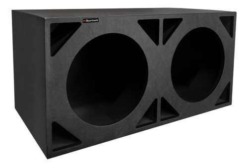 Caixa 2x12 Full Power Dutos Triangulares Para Super Graves