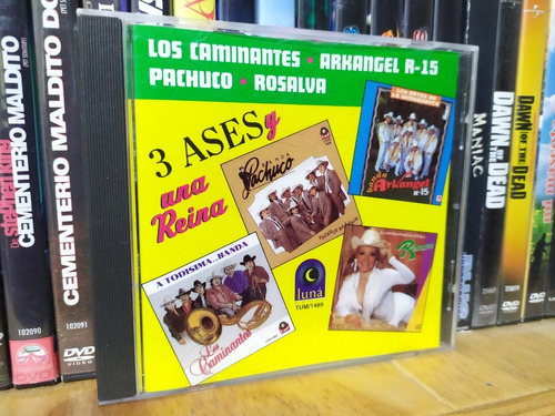 3 Ases Y Una Reina / Caminantes / Rosalva / Arkangel / Cd 95