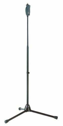 Soporte Micrófono K&m 25680 | Fácil Ajuste De Altura | Base