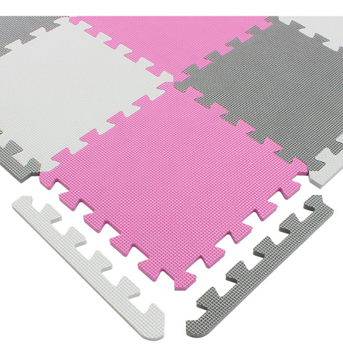 Alfombra De Juego Puzzle Foam Para Bebés Yostrong®, 18 Ficha