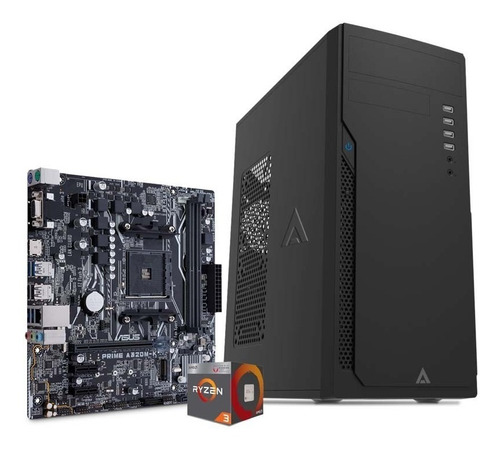 Computadora Pc Gamer Acteck Ryzen 3 2200g 1tb 8gb Hdmi /a