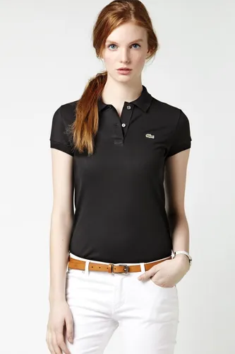 Polo lacoste negra sale