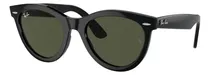 Comprar Gafas De Sol Ray-ban Wayfarer Wayfarer Way L, Color Negro Con Marco De Otros Estandar - Rb2241