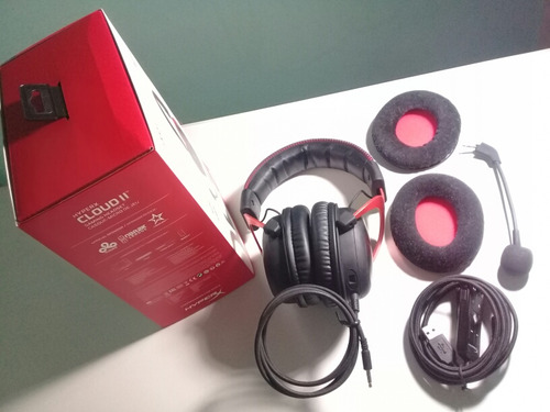 Auricular Gamer Hyperx Cloud 2 Rojo