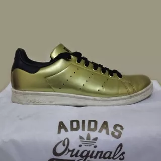 Tenis adidas Stan Smith Mujer Dorado Bz0405