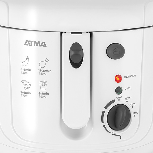 Freidora De Aceite Atma Df5318p Con Cesta Extraíble 1800w