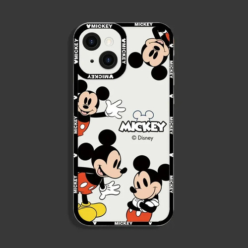 Funda De Teléfono Disney Mickey Mouse Para iPhone 15, 13, 14