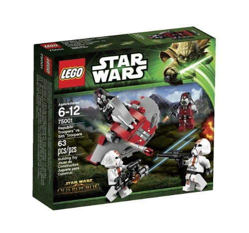 Lego Star Wars Republica Troopers Vs Sith Troopers 75001