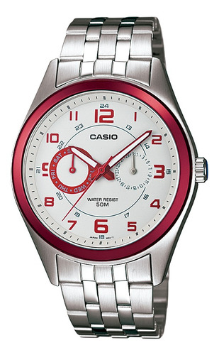 Reloj Fashion Casio Mtp-1353d-8b3vdf Pulso Acero Para Hombre