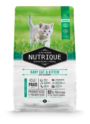 Nutrique Gato Baby Cat & Kitten 2kg.