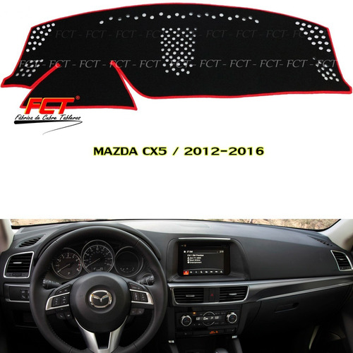 Cubre Tablero Mazda Cx5 2012 2013 2014 2015 2016 Fabrica Fct