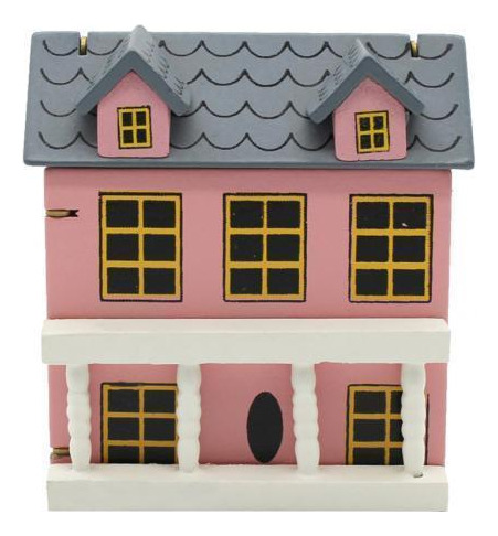 2 X 1/12 Dollhouse Miniatures Villla House Model Toy