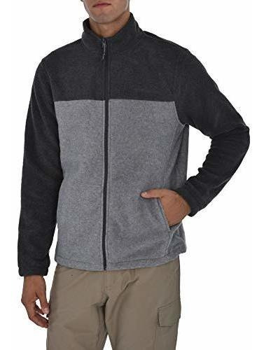 Chaqueta Polar Full Zip Para Hombres