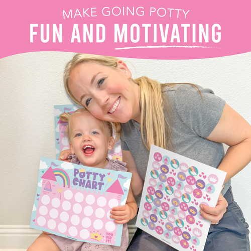 Tabla De Entrenamiento De Princesa Para Ir Al Baño Niñas