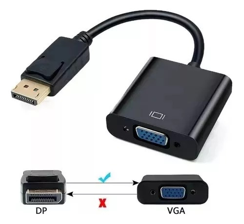 Cable Adaptador Display Port A Vga