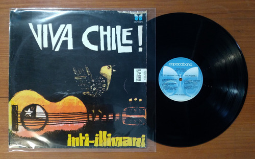 Inti Illimani Viva Chile 1977 Disco Lp Vinilo Brasil