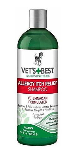 Mejor Alérgicos Itch Relief Perro Del Veterinario Champú | L