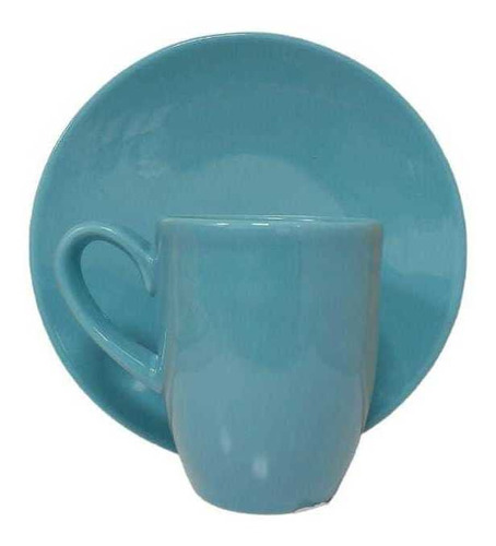 Imagen 10 de 10 de Set Vajilla 4 Piezas Plato Postre / Jarro Mug