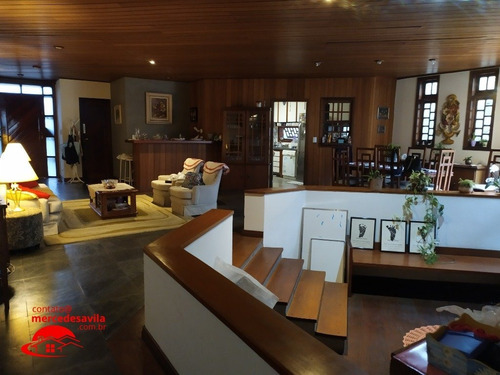 Imagem 4 de 15 de Casa De Rua - 540 M² - 5 Dormitorios - Piscina - - V-19