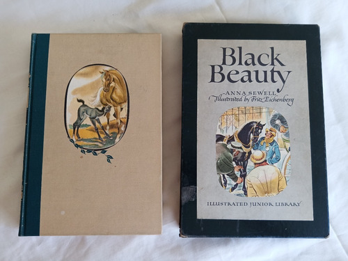 Libro Ilustrado Black Beauty Azabache 1945 Colección Vintage