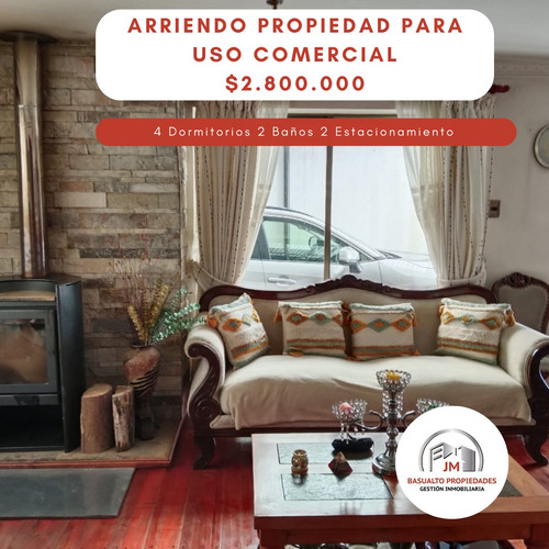 Arriendo Casa Para Uso Comercial Exelente Conectividad