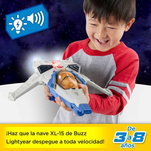 Disney Pixar Lightyear Nave Espacial Deluxe Hgt26 Mattel