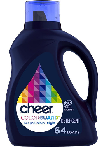 Cheer Detergente Liquido Para Ropa 64 Cargas 92 Fl Oz, Compa