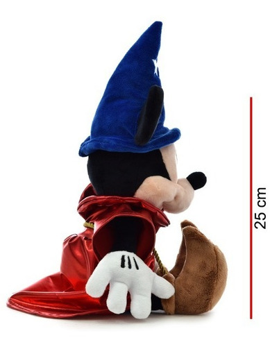 Imagen 7 de 7 de Peluche Mickey Mago 40 Cm - Orig. Phi Phi Toys