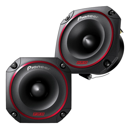 Parlante Carro Tweeter Bala Pioneer 3.5 Ts-b351pro 300w Color Negro