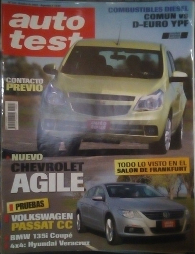 Auto Test 228 Chevrolet Ágile ,volkswagen Passat Cc