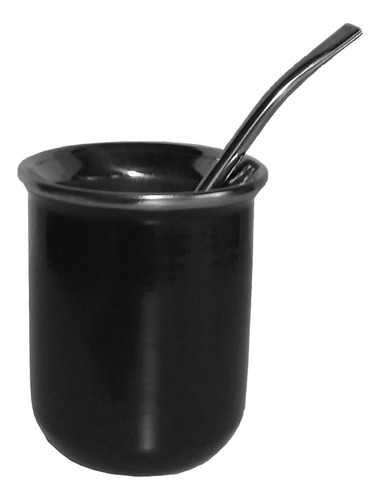 Mate Termico De Acero Inoxidable Calidad Premium + Bombilla 