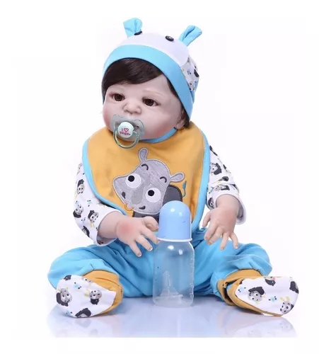 Bebê Reborn Menino 100% Silicone- Noah (Pronta Entrega) - Dinda