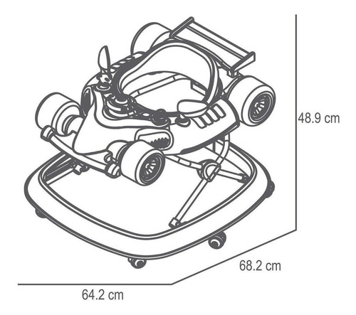 Andadera Prinsel Formula Baby
