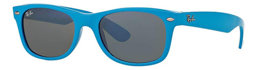 Gafas De Sol Ray-ban Lente De Espejo Azul 52 Mm