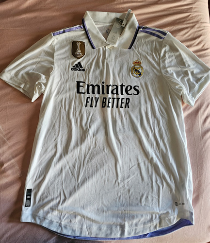 Jersey Real Madrid Authentic 22-23 Campeón Mundial Clubes