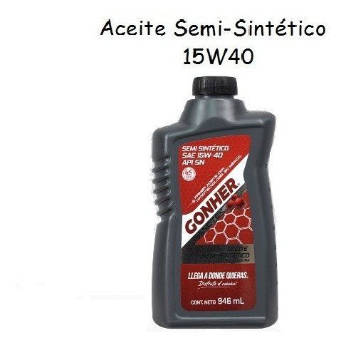 Aceite Semi Sintético 15w40 Gonher