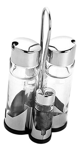 Juego De Condimentos De Aceite Y Vinagre Sal Transparente