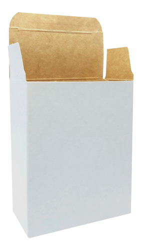 Imagen 5 de 5 de Caja Para Perfume Per6 X 100u Packaging Blanco Madera