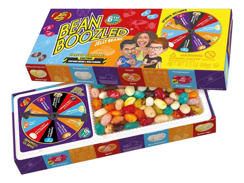 Dulces Jelly Belly Beanboozled Spinner Juego Mesa Ruleta W01