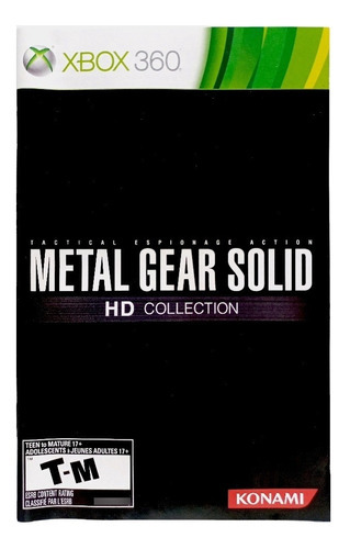 Metal Gear Solid Hd Collection Xbox 360 En Español (Reacondicionado)