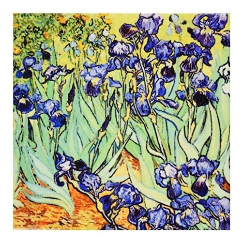 3drose Cst ******* Iris De Vincent Van Gogh 1889-purple Flow