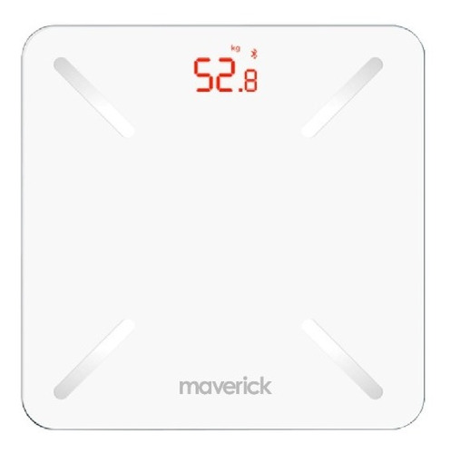 Imagen 1 de 7 de Balanza Personal Bluetooth Smart Maverick Bpd2