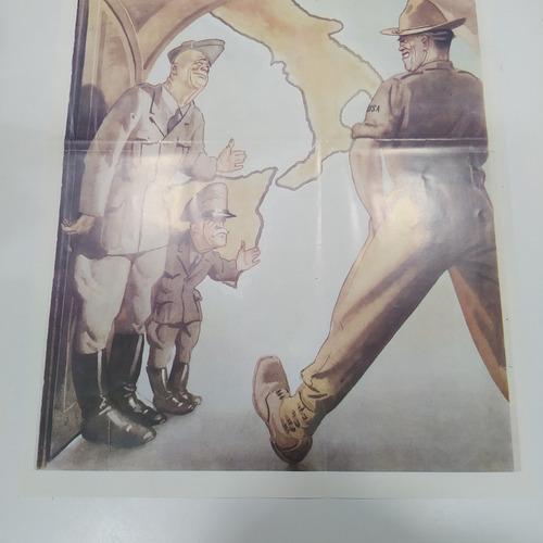 Lámina Reproducción Propaganda Sgm Colec Italiana #4 (Usado)