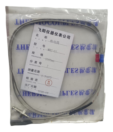 Termopar Termo Cople Tipo J Wrj-01 1000mm J 0-700c