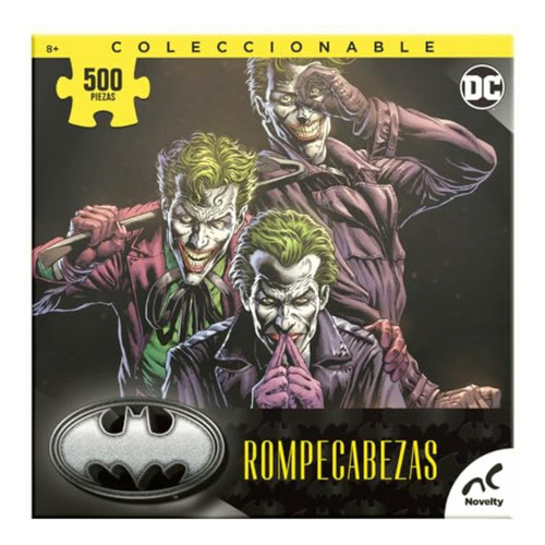 Novelty Corp Rompecabezas Coleccionable Three Joker -c-500
