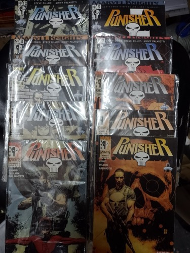 Revista Comic Marvel Punisher Del 1 Al 10 Impecables!!