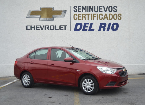 Imagen 8 de 15 de Chevrolet Aveo Lt 2020 Rojo Cereza