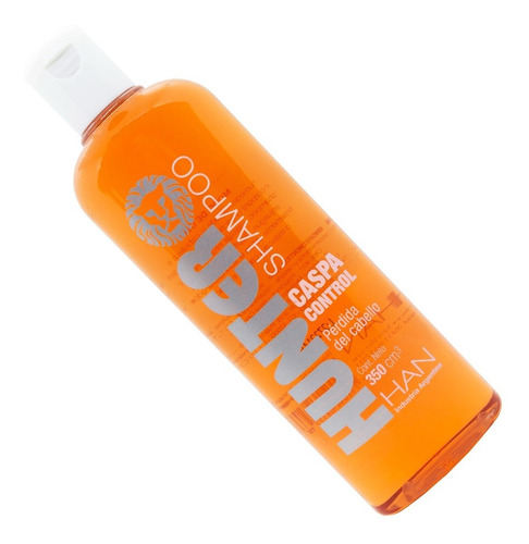 Imagen 2 de 4 de Han Hunter Shampoo Caspa Control Caída Cabello 350ml